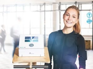 Home StimaWELL EMS training pak met elektroden voor persoonlijke fitness en stimulatie van spiergroepen thuis