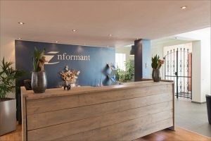 Home Dashboard van software voor makelaars met automatisering van vastgoedbeheer, klantbeheer en planning functies